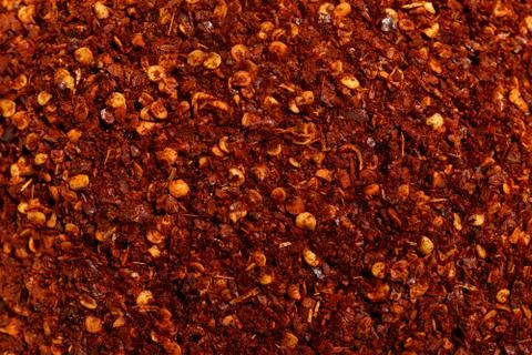 Ground Red Chili Pepper texture Stock Photos
