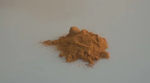 Ground red pepper. Herb spices. Stockbeeldmateriaal 43240766