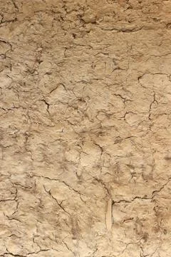 Ground soil crack erosion texture background Foto stock