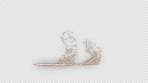 Ground Sparks Streaks 3 Stock Footage 274329136