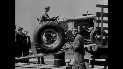 Ground speed records are broken by fast race cars on the salt beds of California Stock Footage 107668713