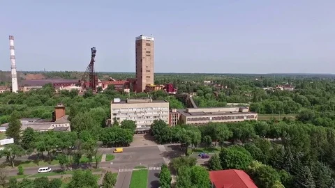 Ground structures of the mine "Sukha Balka" 1 Video stock 73571539