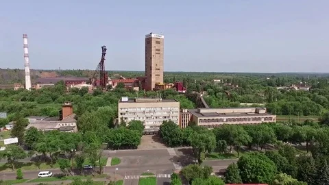 Ground structures of the mine "Sukha Balka" 3 Video stock 73571626