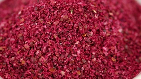Ground Sumach berries Stock Footage 123336843