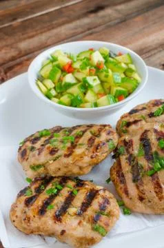 Ground turkey fillet 스톡 사진