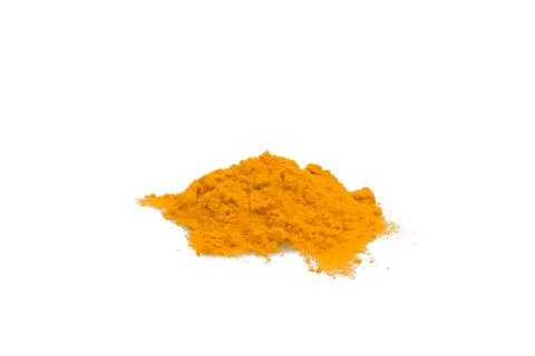 Ground turmeric Stock Photos