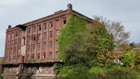 Ground View - Coltran Building, Mexborough Stock Footage 256672046