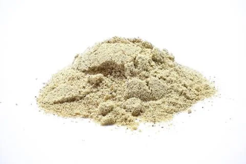 Ground White Pepper Stock Photos