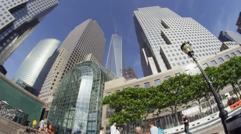 Ground-zero-cluster of new buildings Video stock 41689924