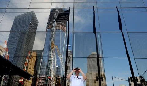 Ground Zero under construction, New York, USA - 09 Sep 2011 Stock Photos