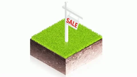 Groundblock Sign Stock Footage 11479763