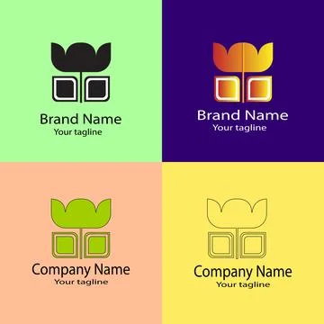 Grounded Growth logo Stock Illustration