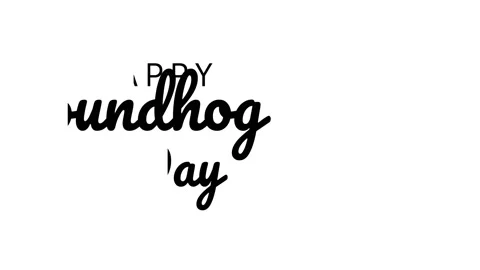 Groundhog day animated 3 Stock Footage 229977710