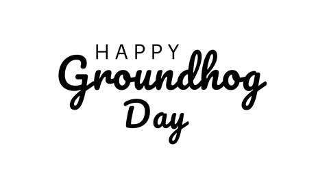 Groundhog day animated 44 Stock Footage 229978053