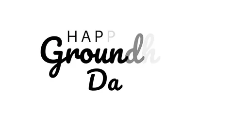 Groundhog day animated 59 Stock Footage 229978271