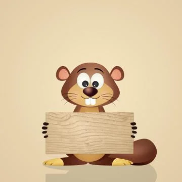 Groundhog day Stock Illustration