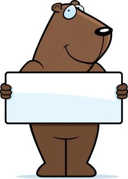Groundhog Sign Stock Illustration