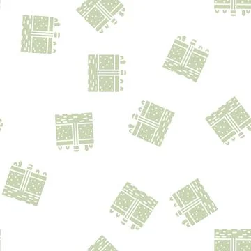 Groundwater extraction glyph seamless pattern Stock Illustration