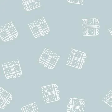 Groundwater extraction line seamless pattern Stock Illustration