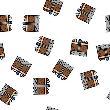 Groundwater extraction vector seamless pattern 스톡 일러스트
