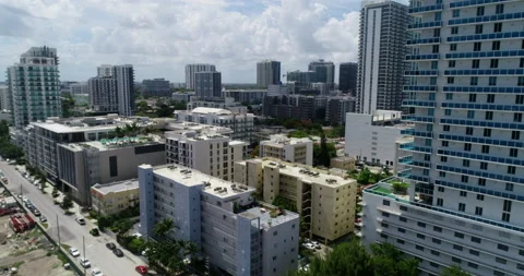Groundwork for new tower in Edgewater Stock Footage 205107241