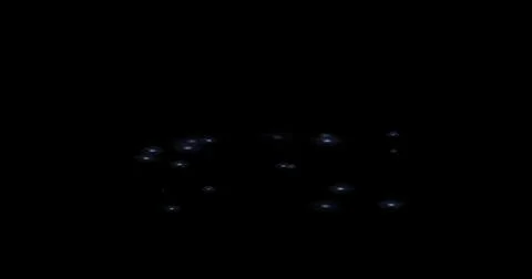 Groung bubbles, Drops of water splashes fly and fall, motion graphics of rain Illustrazione stock