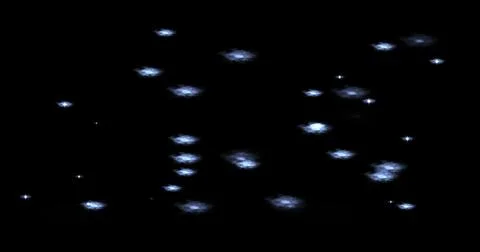 Groung bubbles, Drops of water splashes fly and fall, motion graphics of rain Illustrazione stock