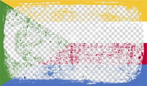 Grounge-styled flag, vector illustration Illustrazione stock