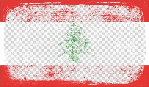 Grounge-styled flag, vector illustration Stock Illustration