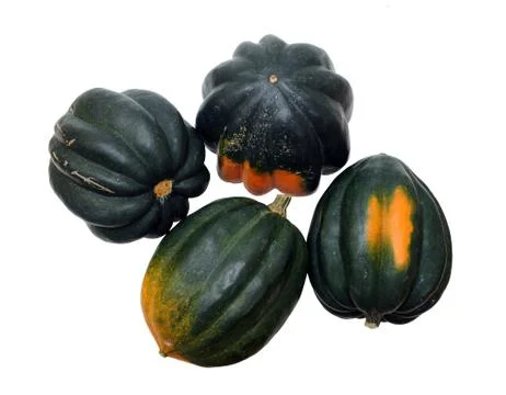 A group of acorn squash Stock Photos