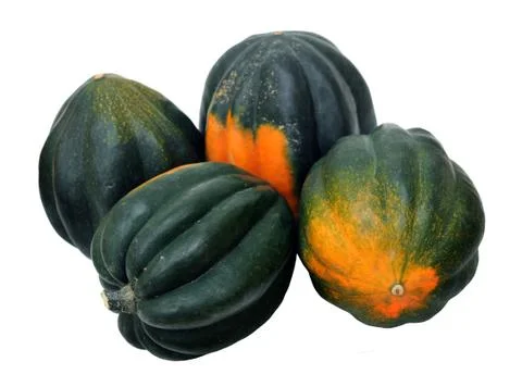 A group of acorn squash Stock Photos