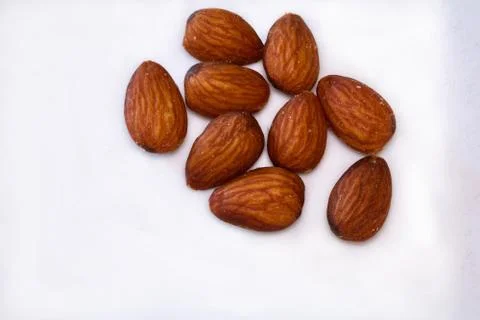 Group of Almonds Foto stock
