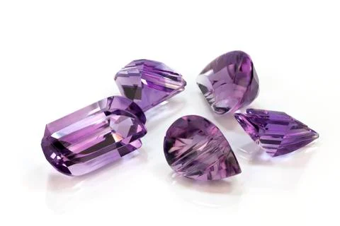Group of Amethyst Stock Photos