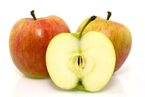 Group of apples Stock Photos