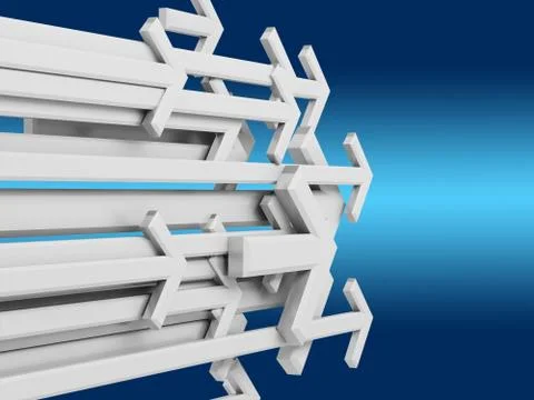 Group of arrows Stock Illustration