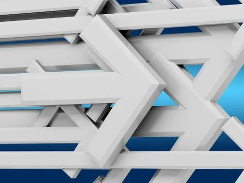 Group of arrows Stock Illustration