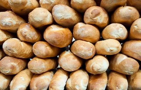 Group of baguette Stock Photos