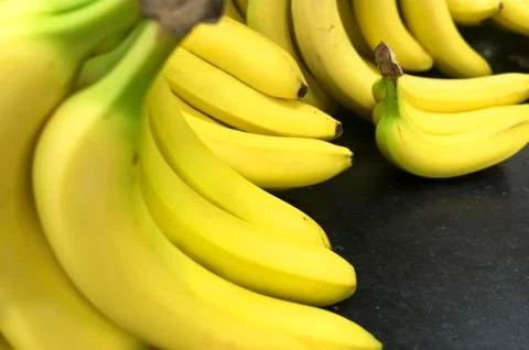 Group of bananas Stock Photos