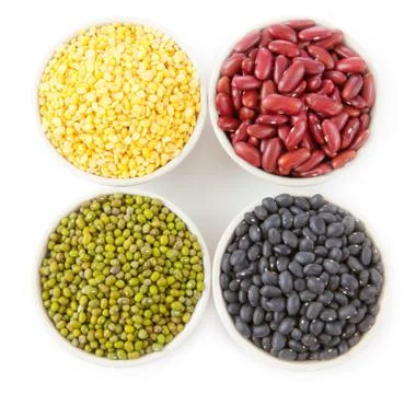Group of beans Stock Photos