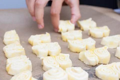 Group of biscuit Stock Photos