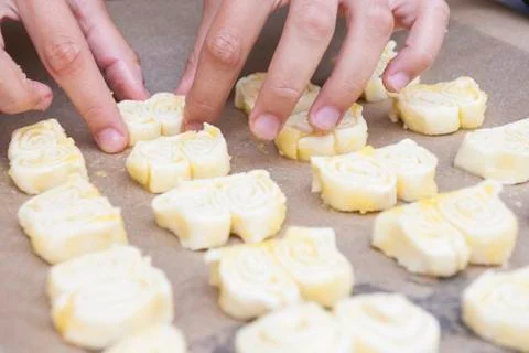 Group of biscuit Stock Photos