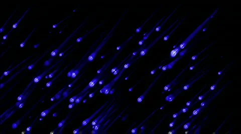 Group of blue sperm racing,also like meteor flying in space.Design,pattern,symbo Stock Footage 828863