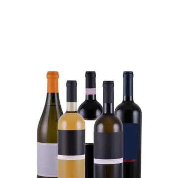 Group of bottles Stock Photos