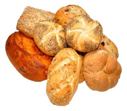 Group Of Bread Products Stock Photos