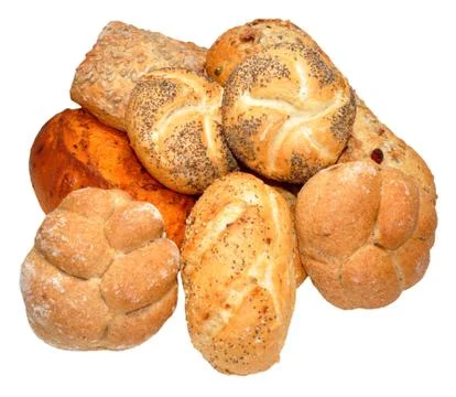 Group Of Bread Products Stock Photos