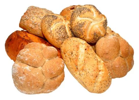 Group Of Bread Products Stock Photos
