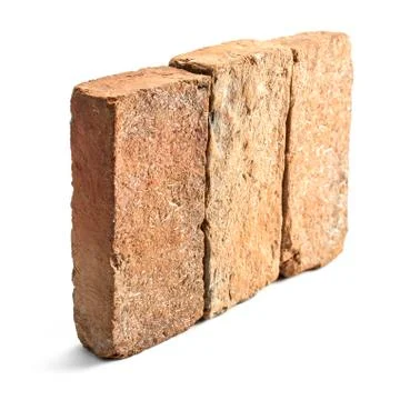 Group of brick isolated Stock Photos