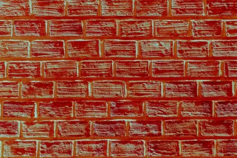 The group of brick as pattern for background Stock Photos