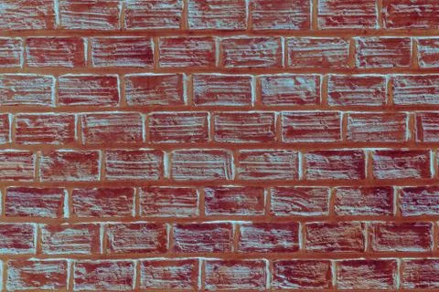 The group of brick as pattern for background Stock Photos