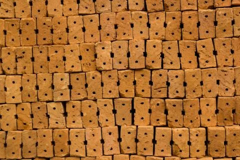 Group of brick Foto stock